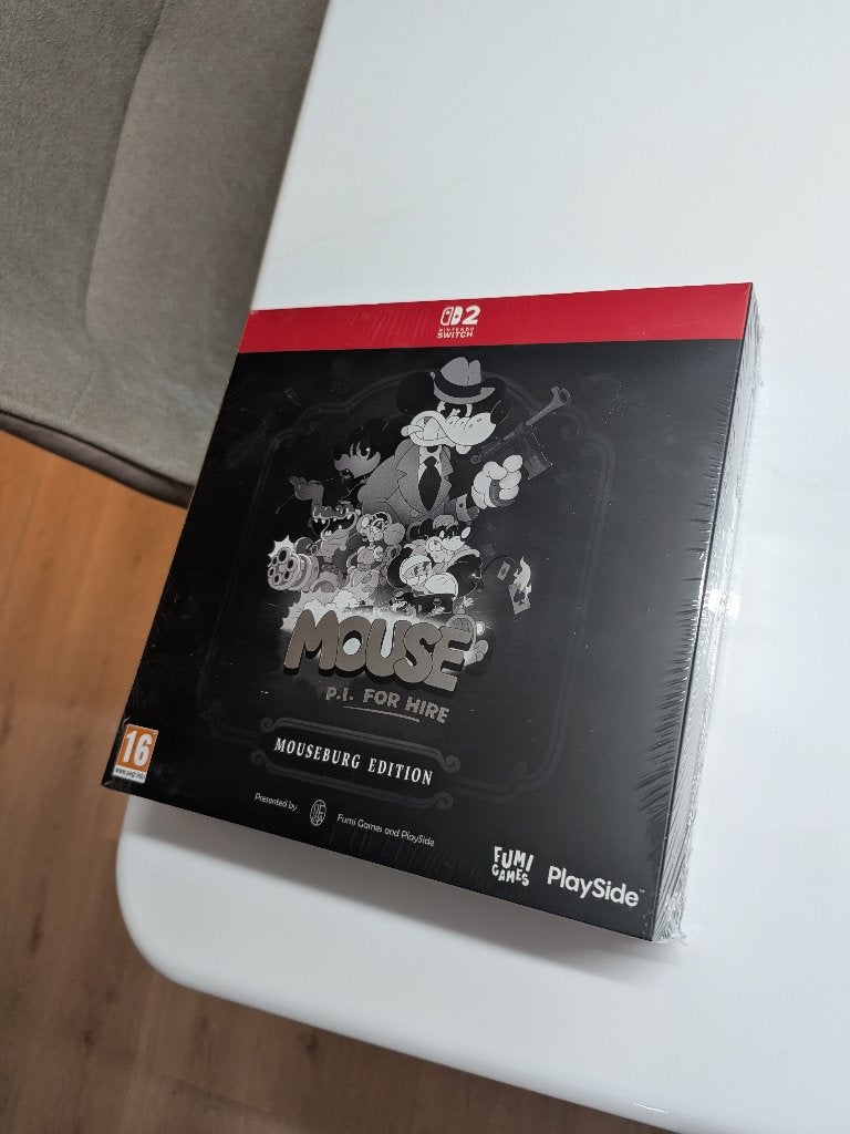 Mouse PI for Hire: Mouseburg edition Switch 2, Spelcomputers en Games, Shooter, 1 speler, Nieuw, Ophalen of Verzenden