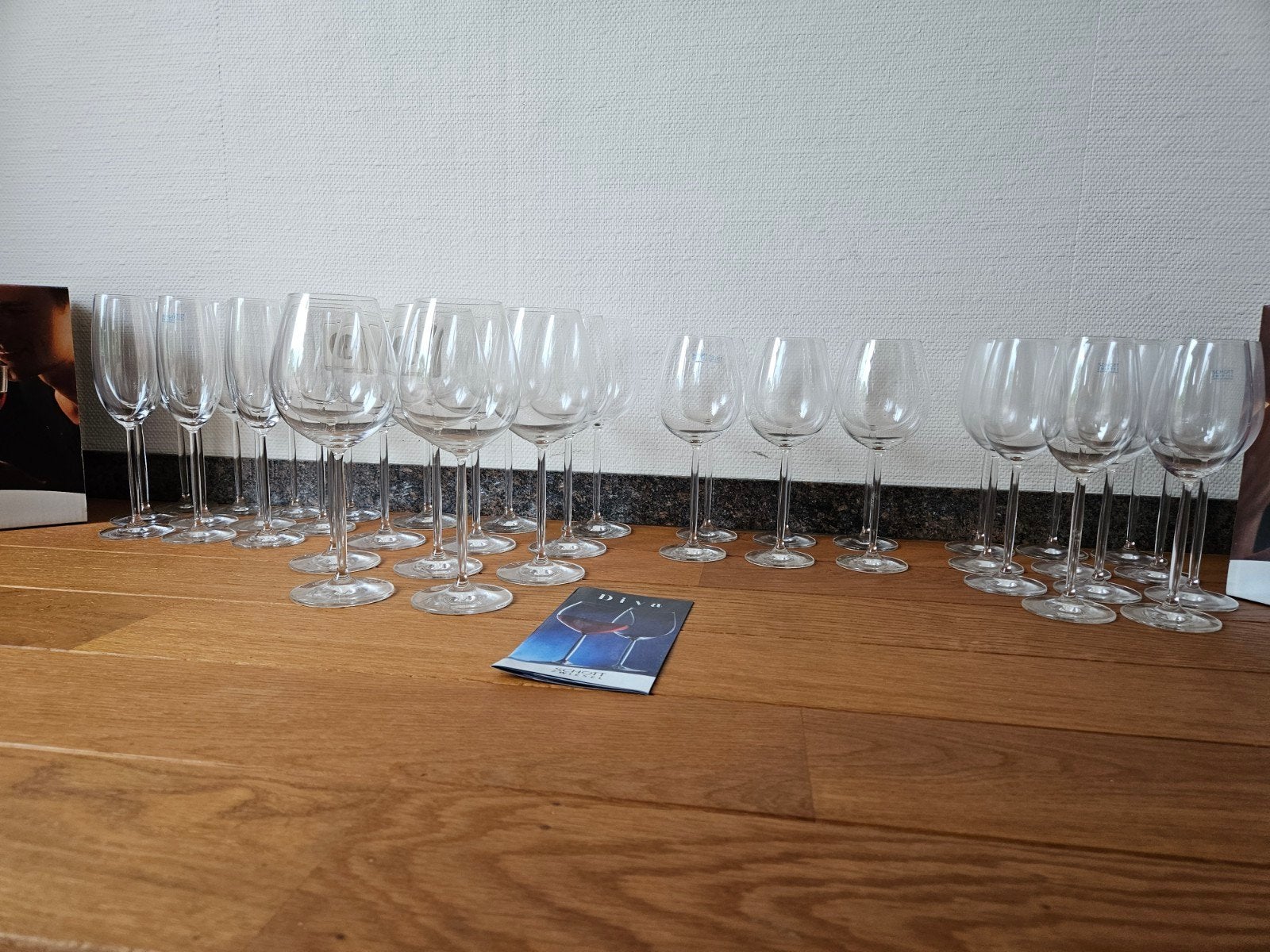 Schott Zwiesel Diva kristallen glazen set (37st), Glas of Glazen, Ophalen of Verzenden, Overige stijlen, Glas