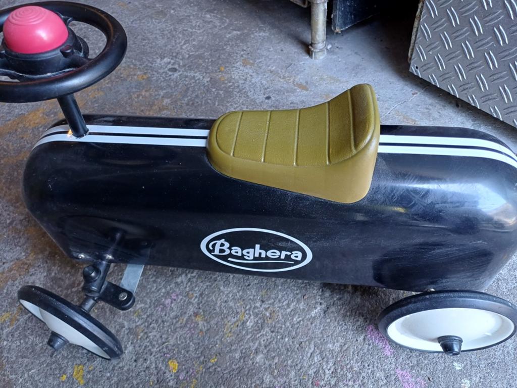 Baghera Loopauto Zwart - Vintage Stijl, Ophalen, Gebruikt
