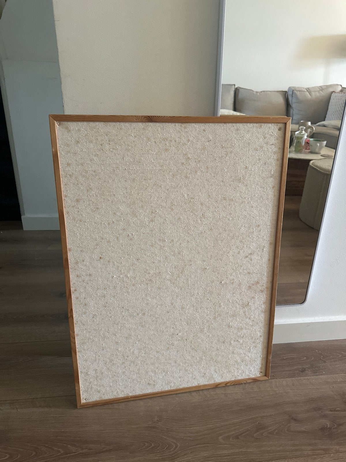 Prikbord 60x80 met punaises, Ophalen of Verzenden, Gebruikt, Prikbord