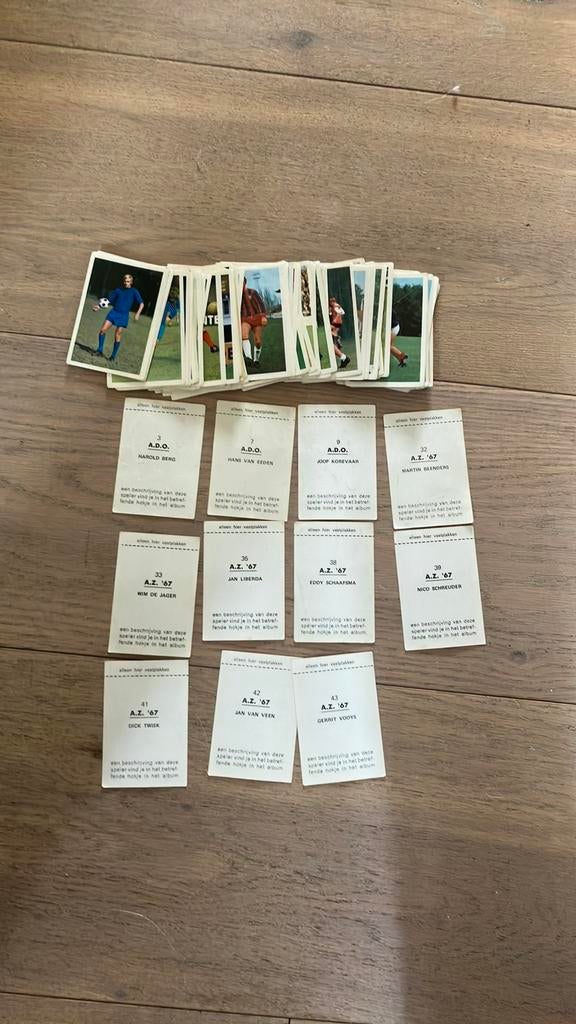 Panini vanderhout 1970-1971 nieuw, Ophalen of Verzenden, Nieuw, Buitenlandse clubs, Poster, Plaatje of Sticker