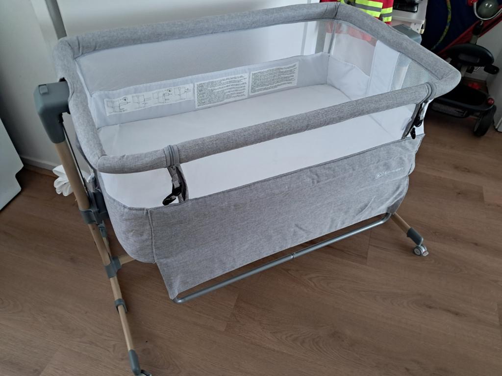 Kinderkraft Co-sleeper / Wieg - Grijs, Ophalen, Zo goed als nieuw, Wieg