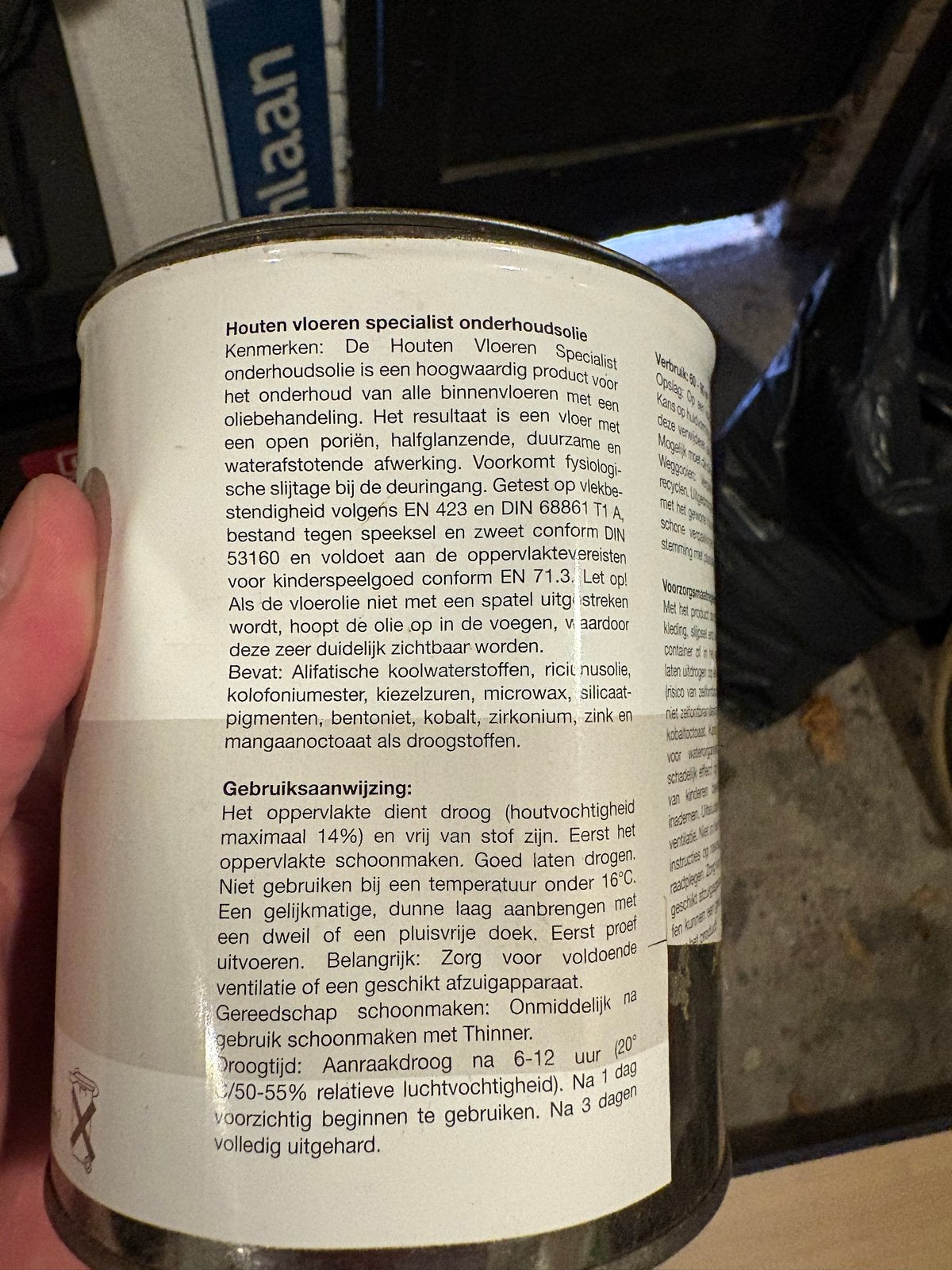 Houten Vloer Specialist Onderhoudsolie Naturel, Doe-het-zelf en Verbouw, Overige kleuren, Nieuw, Beits, Ophalen of Verzenden