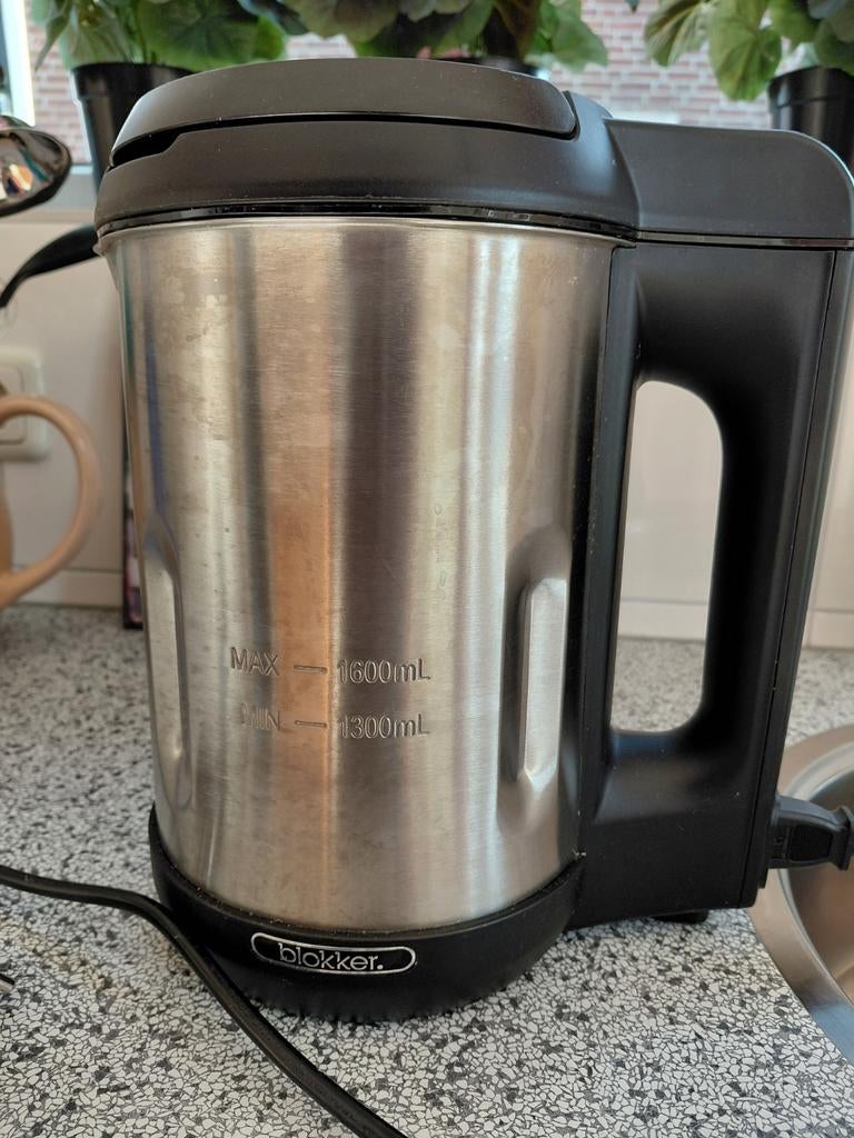 Blokker Soepmaker - RVS - Smooth, Chunky, Blend, Ophalen of Verzenden, Gebruikt