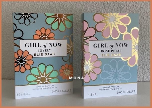 Girl of Now set 2 parfum samples proefjes testers, Sieraden, Tassen en Uiterlijk, Uiterlijk | Parfum, Verzenden, Nieuw