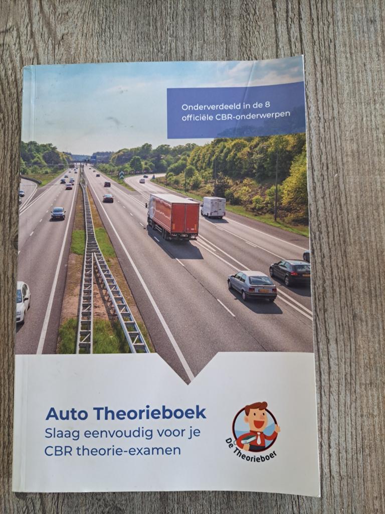 Auto theorieboek, Ophalen of Verzenden, Alpha, Zo goed als nieuw, Niet van toepassing