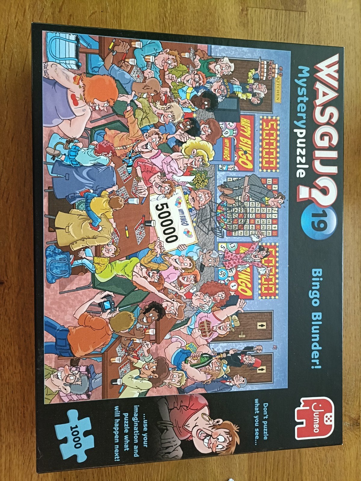 Wasgij mystery puzzle nr 29, Ophalen of Verzenden, 500 t/m 1500 stukjes, Zo goed als nieuw, Legpuzzel