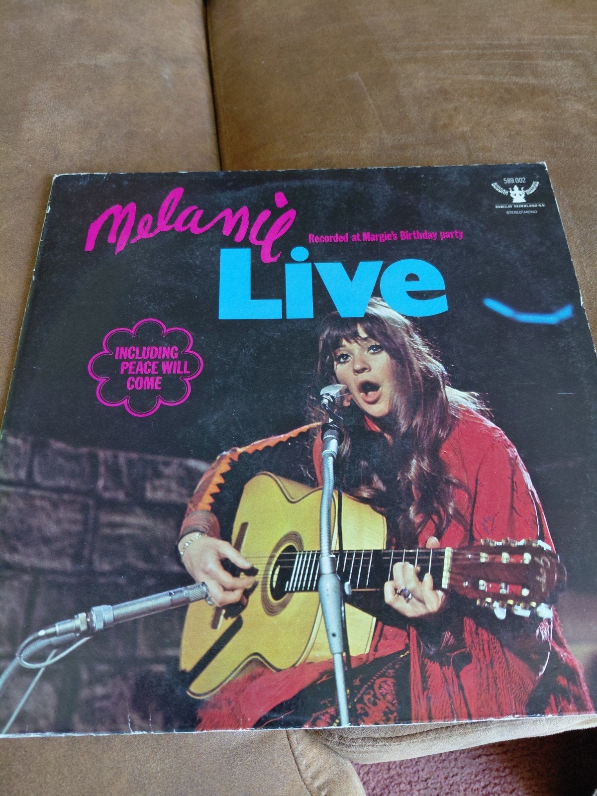 Melanie - Live LP (1970) - Folk/Pop, Cd's en Dvd's, Vinyl | Pop, LP, Gebruikt, Ophalen of Verzenden, Folk