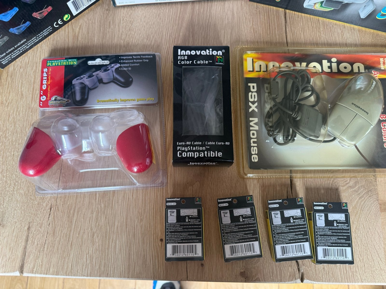 Retro PlayStation Accessoires Set - Nieuw in Doos, Spelcomputers en Games, Spelcomputers | Sony PlayStation 1, Ophalen, Nieuw