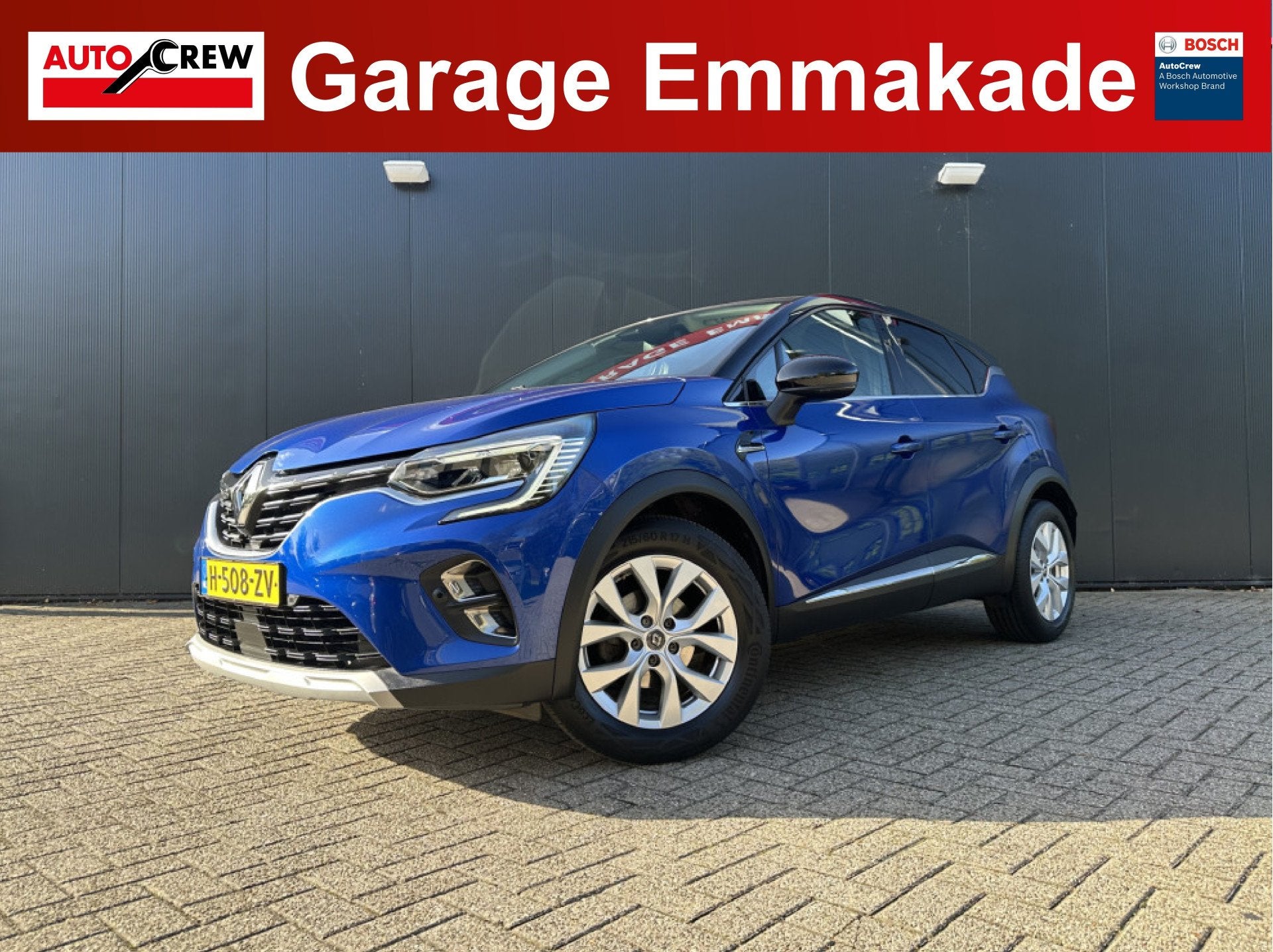 Renault Captur 1.3 TCe 130 Intens | Camera | Cruise | Navi, Auto's, 12 maanden, Gebruikt, 4 cilinders, Blauw