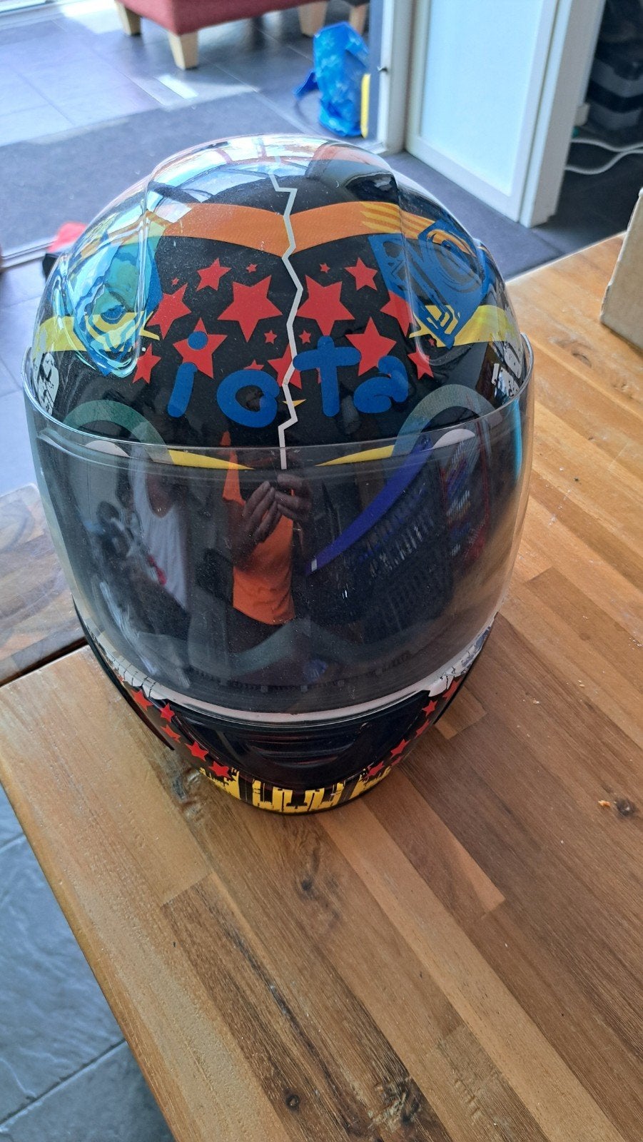 motor helm, Ophalen of Verzenden, Zo goed als nieuw