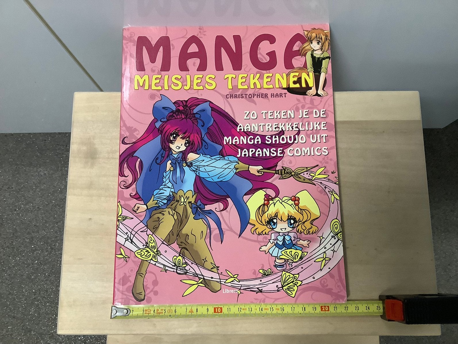 Boek Manga meisjes tekenen creatief informatief Japans Comic, Ophalen of Verzenden, Zo goed als nieuw, Tekenen en Schilderen, Geschikt voor kinderen