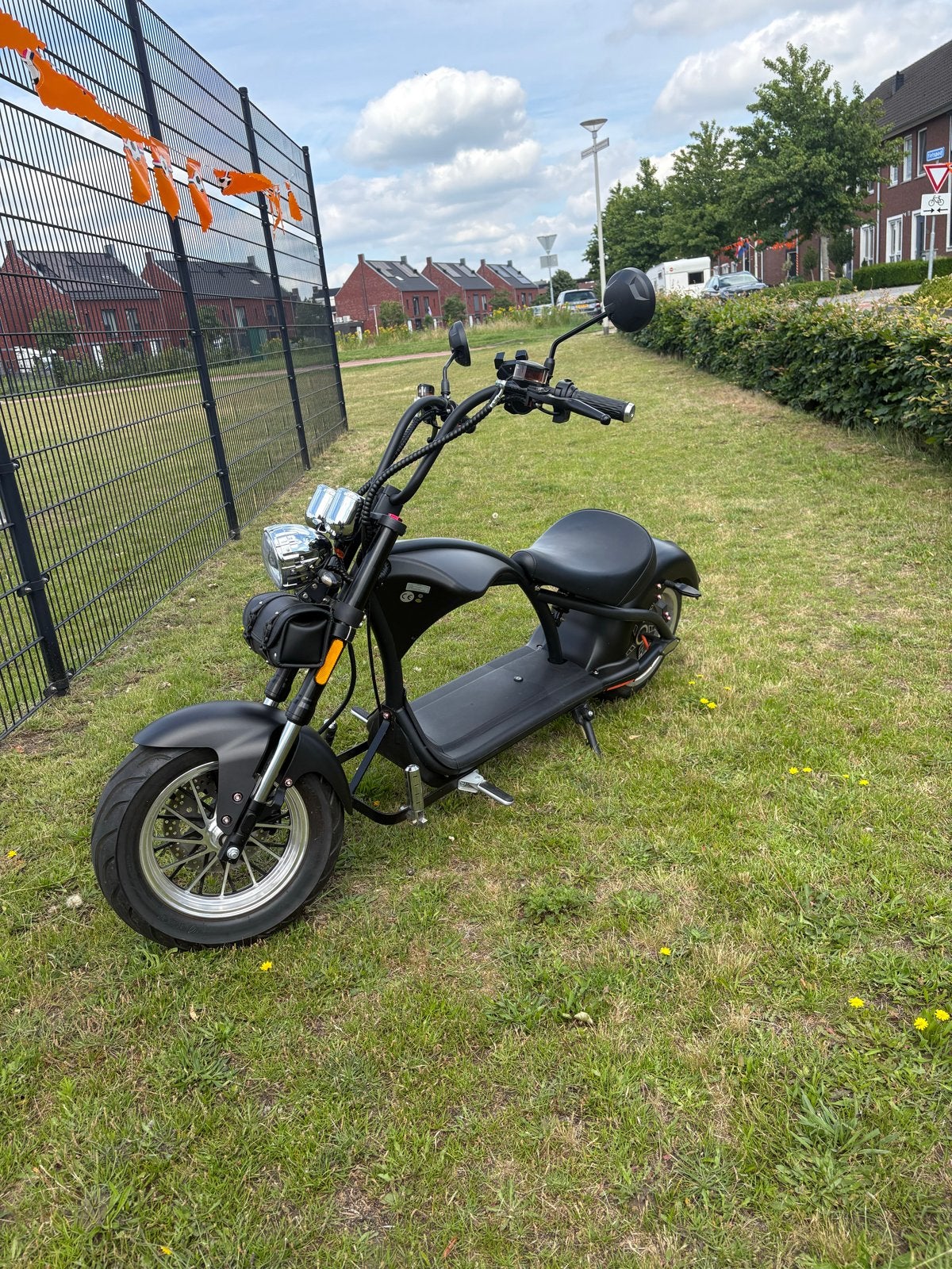 E Chopper Scooter 45- km/h - Zo goed als nieuw, Fietsen en Brommers, Ophalen, Zo goed als nieuw, Elektrisch, Overige merken