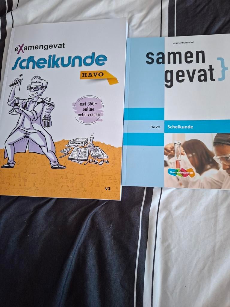 Examenbundel Scheikunde HAVO & Samengevat Scheikunde HAVO, Boeken, Schoolboeken, Ophalen of Verzenden, Gelezen, HAVO, Scheikunde
