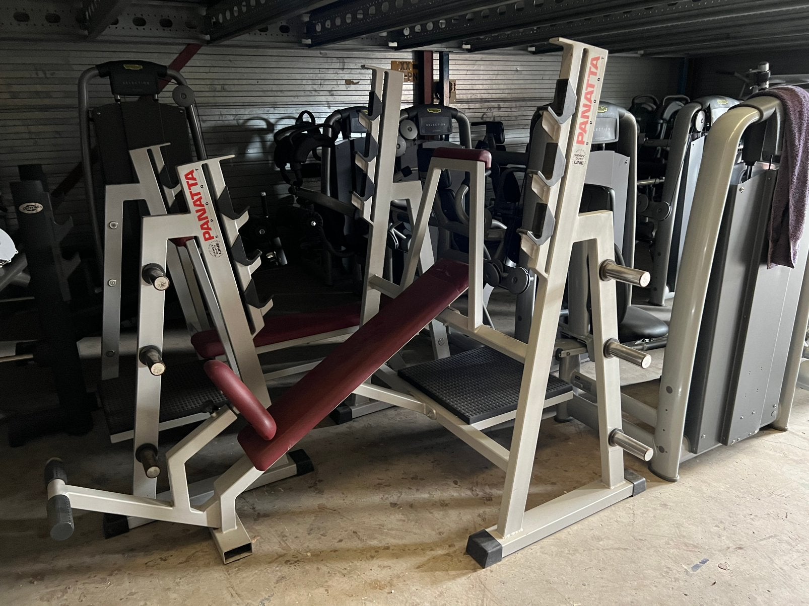 Panatta Incline benchpress, Ophalen, Fitnessbank