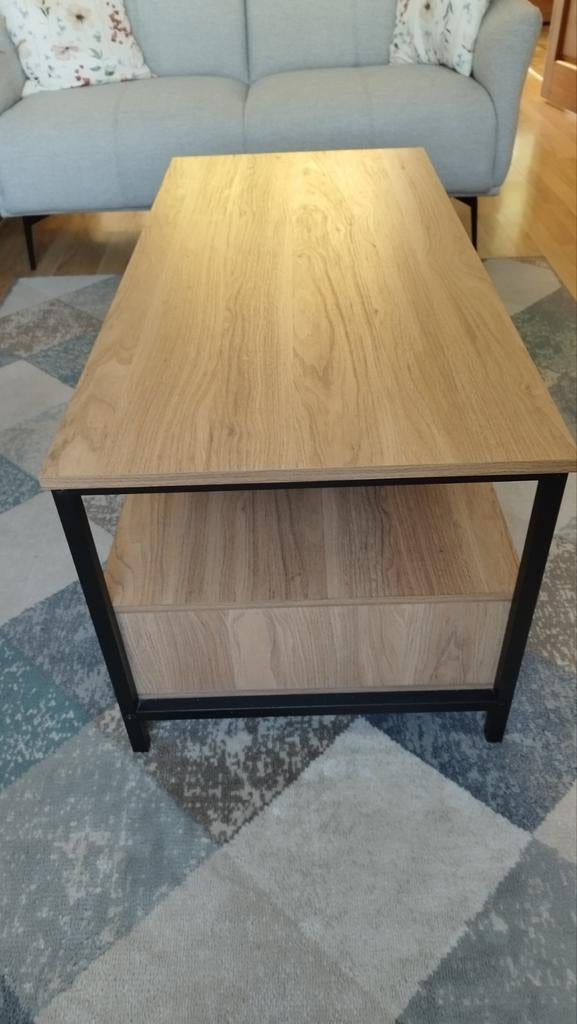 Salontafel, Huis en Inrichting, Tafels | Salontafels, Ophalen, 100 tot 150 cm, 50 tot 100 cm, Zo goed als nieuw