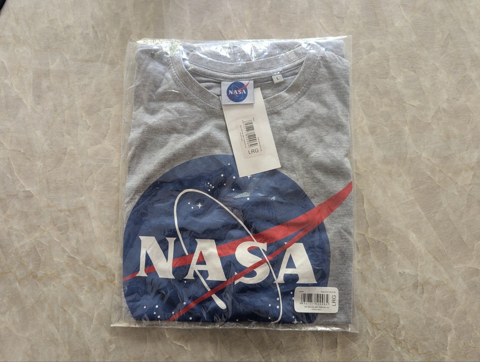 Nasa T-Shirt Grijs Maat L, Kleding | Heren, Nieuw, Ophalen of Verzenden, Grijs, Nasa