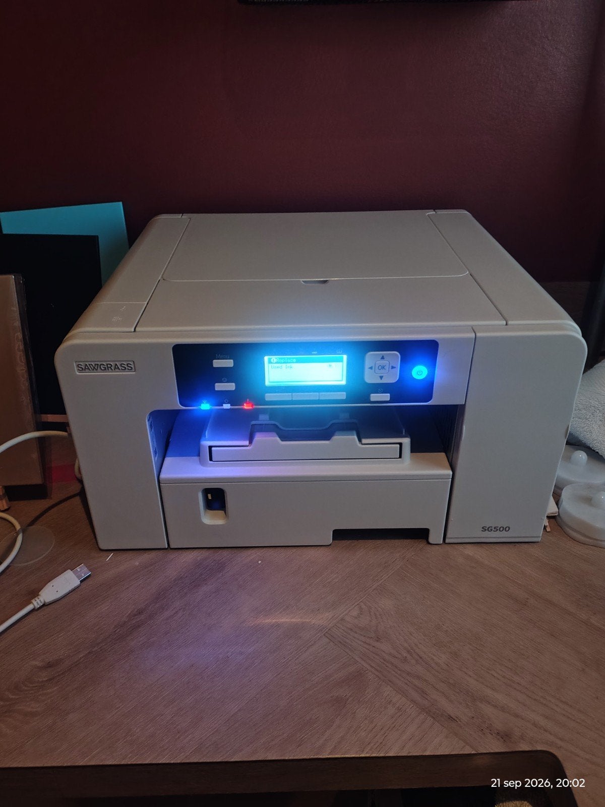 Sawgrass SG500 sublimatieprinter met versiflex inkt, Computers en Software, Ophalen, Gebruikt, Printer, Inkjetprinter