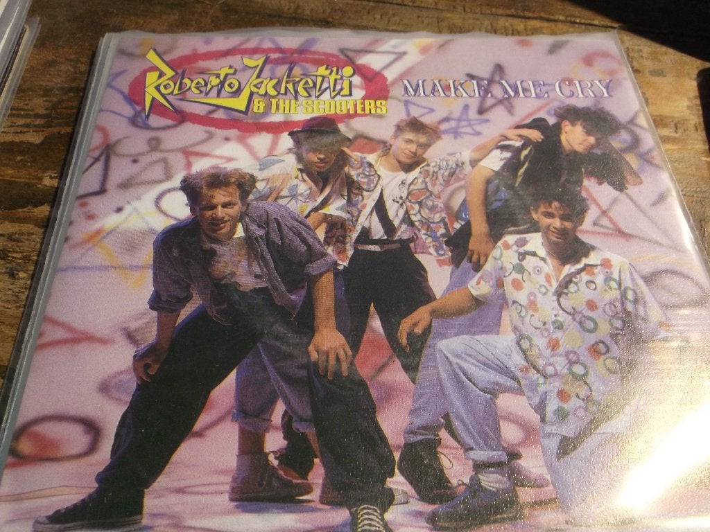 roberto jacketti Make me cry 28, Ophalen of Verzenden, Gebruikt, 7 inch, Pop