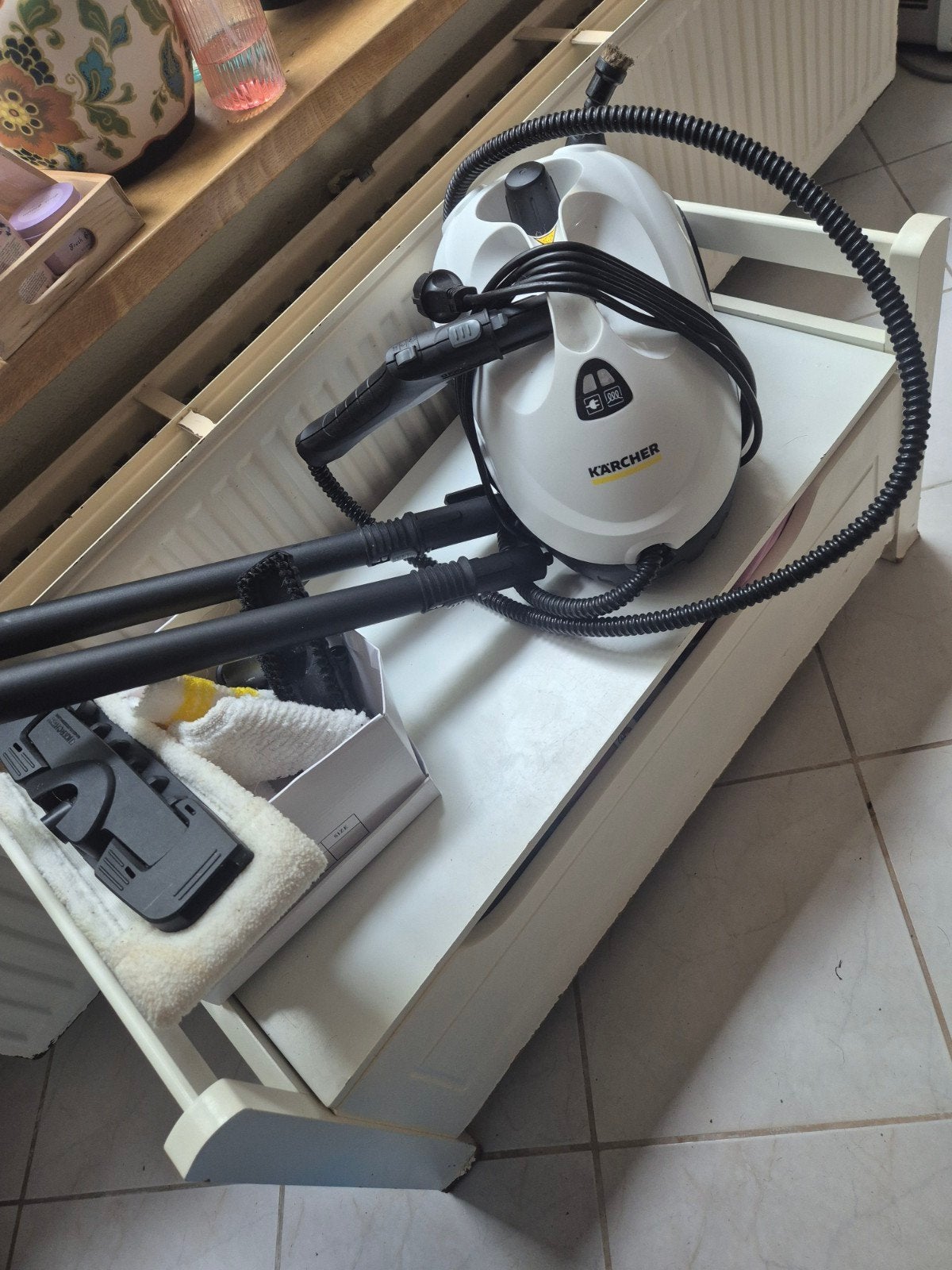 Kärcher KST 2 Stoomreiniger - Hygiënisch Schoonmaken, Ophalen of Verzenden, Gebruikt