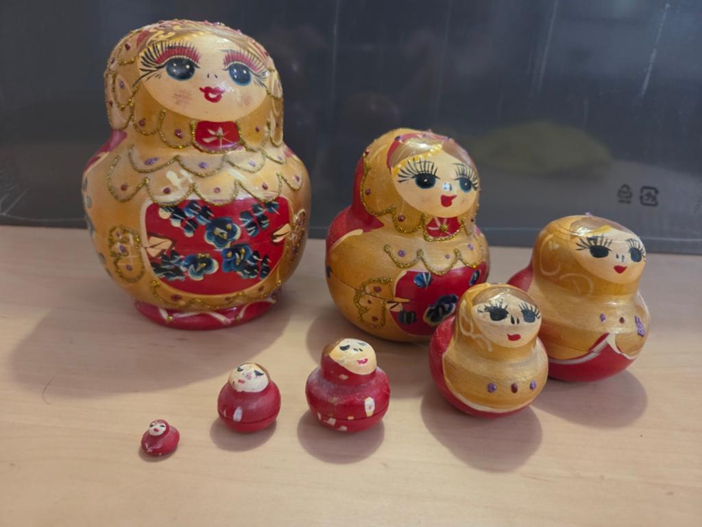 Matroesjka set 7 delig, Verzamelen, Ophalen of Verzenden