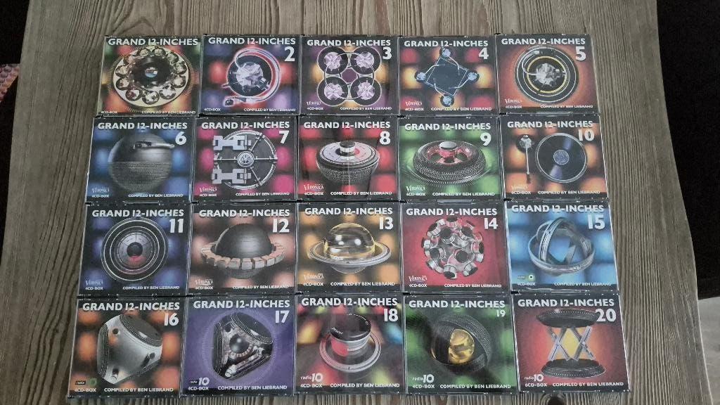 Te koop: Complete set Grand 12-Inches (1 t/m 20), Ophalen of Verzenden, Zo goed als nieuw, Dance, Boxset