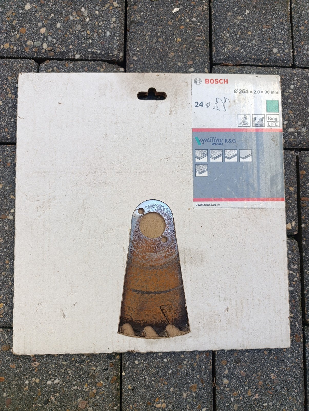 Bosch cirkelzaagblad 254 mm – Nieuw, Ophalen, Nieuw