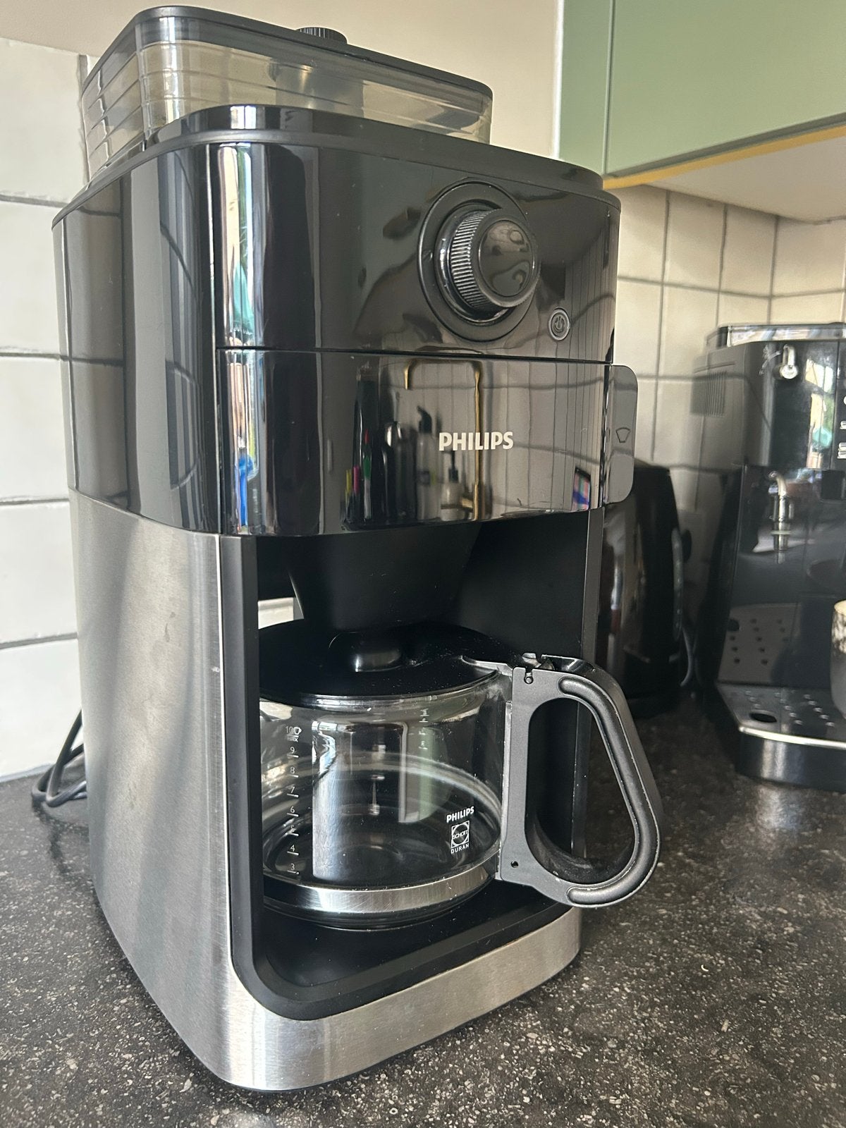 Philips Bonen Koffiezetapparaat HD7761/00/A - Zo goed als ni, 10 kopjes of meer, Koffiemachine, Zo goed als nieuw, Koffiebonen