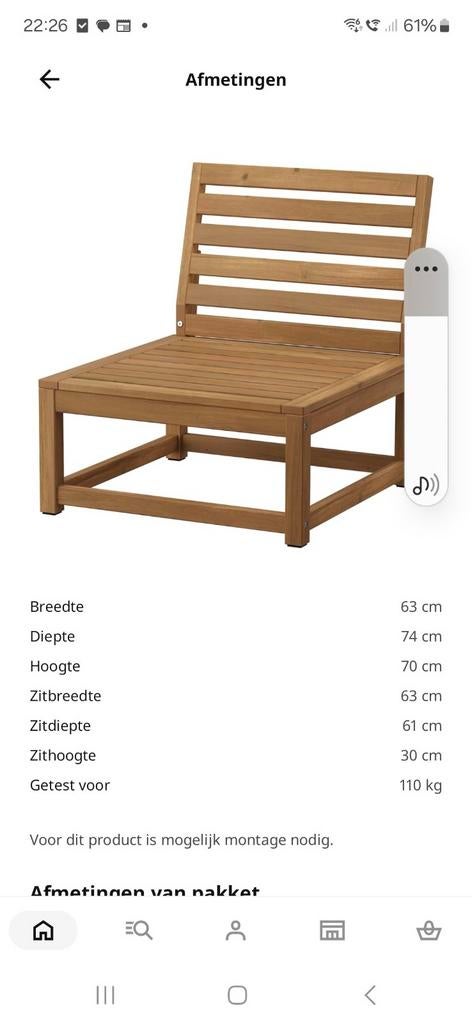 Te Koop gevraagd,  losse modules voor tuinbank., Tuin en Terras, Tuinbanken, Ophalen, Hout