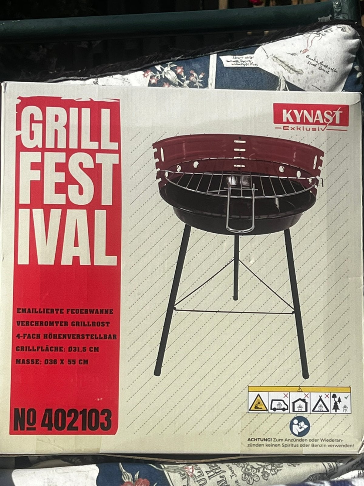 Barbecue nieuw in doos 33*55cm, Ophalen, Nieuw, Met accessoires