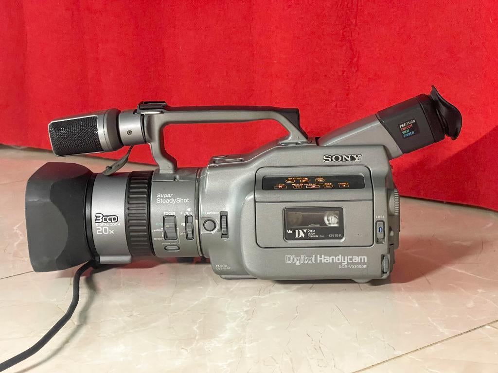SONY DCR-VX1000E Digitale Mini DV Camcorder, Audio, Tv en Foto, Videocamera's Digitaal, Mini dv, N, 20x of meer, Ophalen of Verzenden