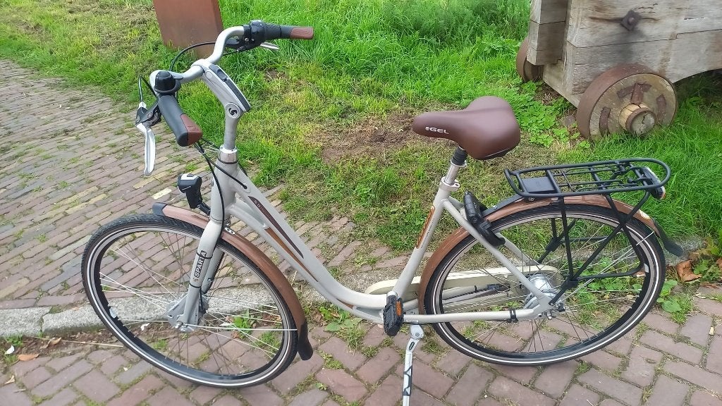 Sparta Marathon 8.0, damesfiets, tour fiets, stad fiets., Fietsen en Brommers, Ophalen, Sparta, Versnellingen, Trommelrem
