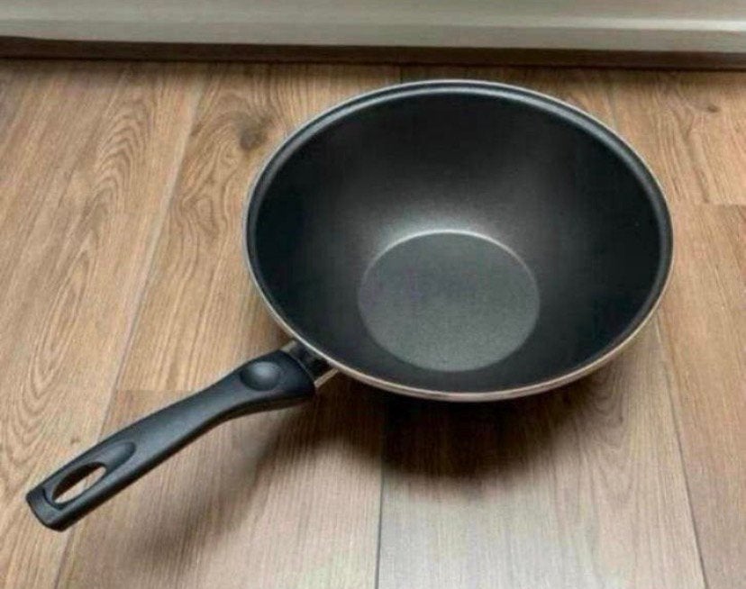 Wokpan. 28cm nieuw, Huis en Inrichting, Keuken | Potten en Pannen, Ophalen of Verzenden, Nieuw, Wok