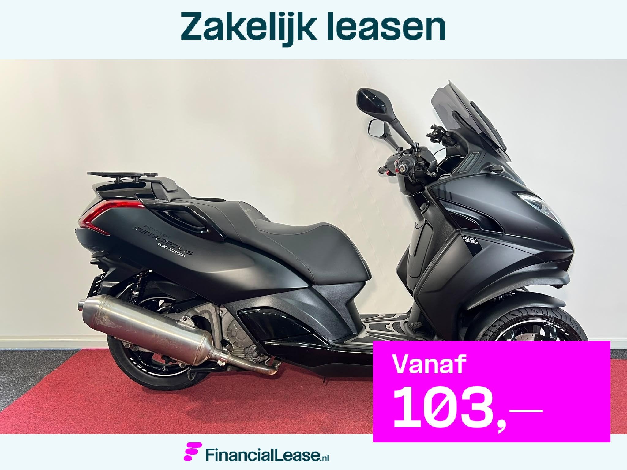 Peugeot Metropolis Black Edition, Motoren, Scooter, 399 cc, ABS, Automaat