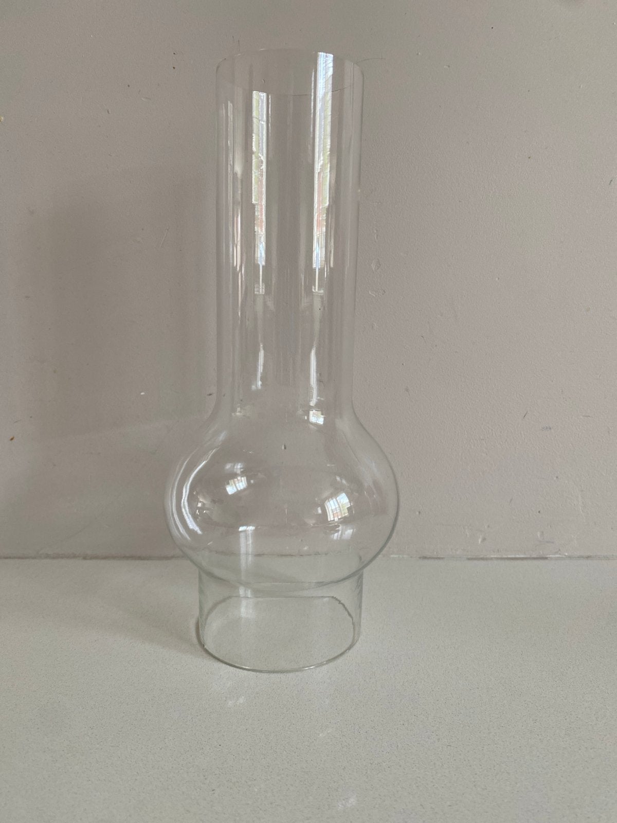 Buikglas voor petroleum of olielamp, Ophalen, Wit, Overige merken, Zo goed als nieuw