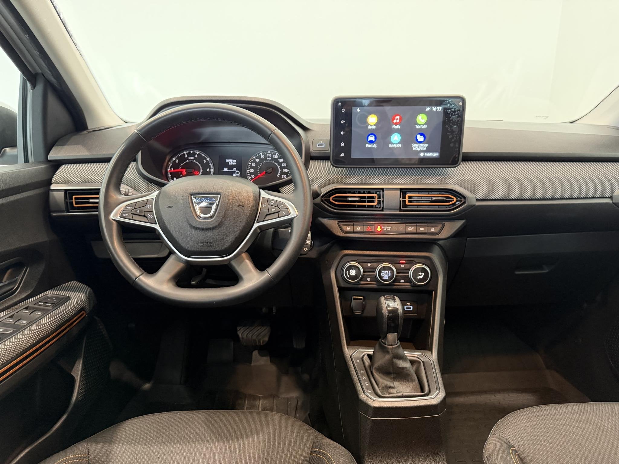 Dacia Sandero Stepway 1.0 TCe 90 CVT Comfort | Navigatie | C, Auto's, Dacia, Stof, Met garantie (alle), 91 pk, 3 cilinders