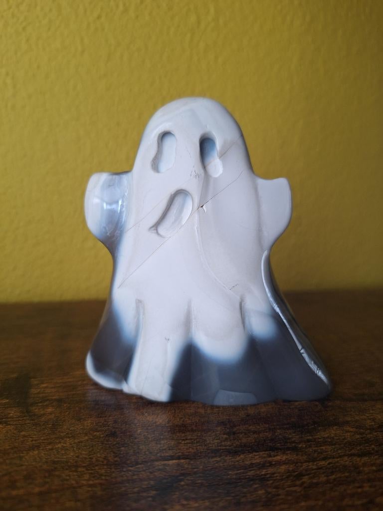 Spook orca agaat, Verzamelen, Mineralen en Fossielen, Verzenden
