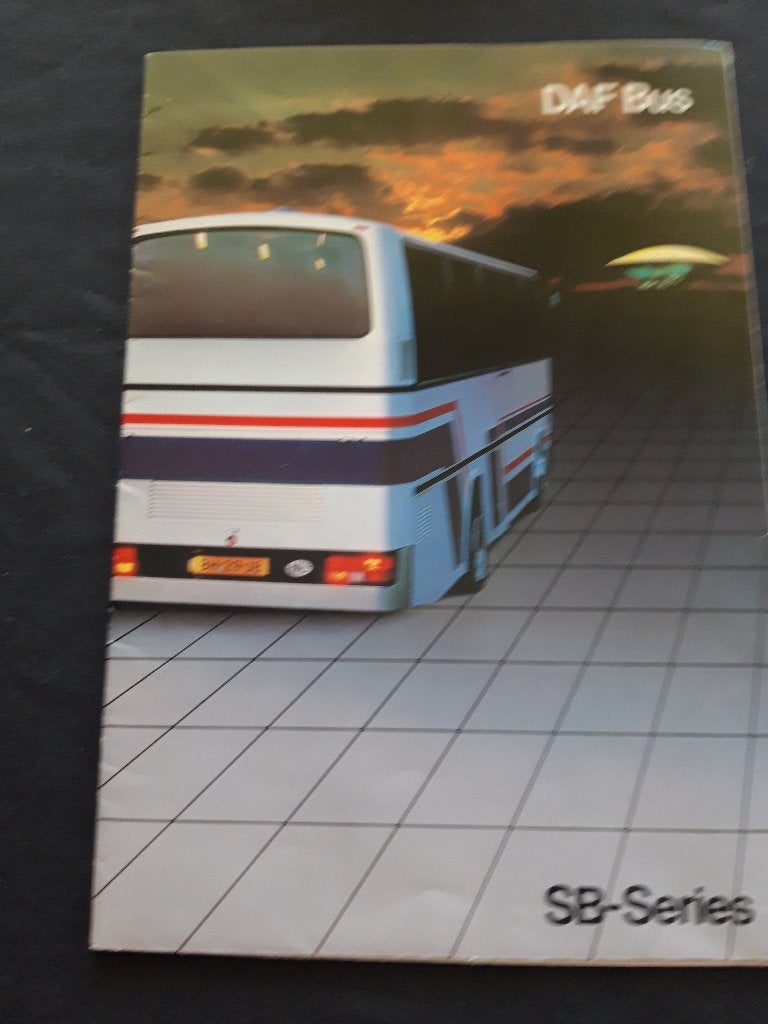 folder DAF Bus SB-series - Nederlands, Ophalen of Verzenden, Zo goed als nieuw, Overige merken, DAF Bus