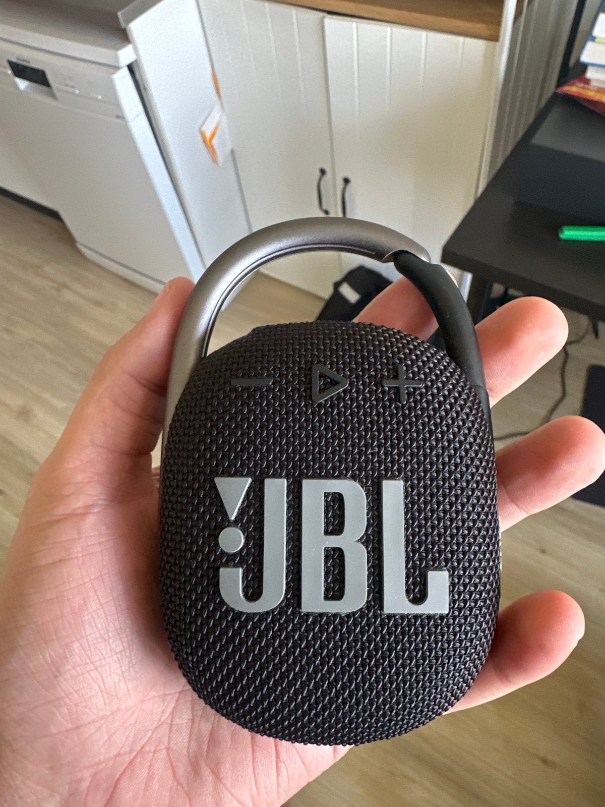 JBL Clip 4 Draagbare Bluetooth Speaker Zwart, Audio, Tv en Foto, JBL, Ophalen of Verzenden, Zo goed als nieuw, Draagbare speaker