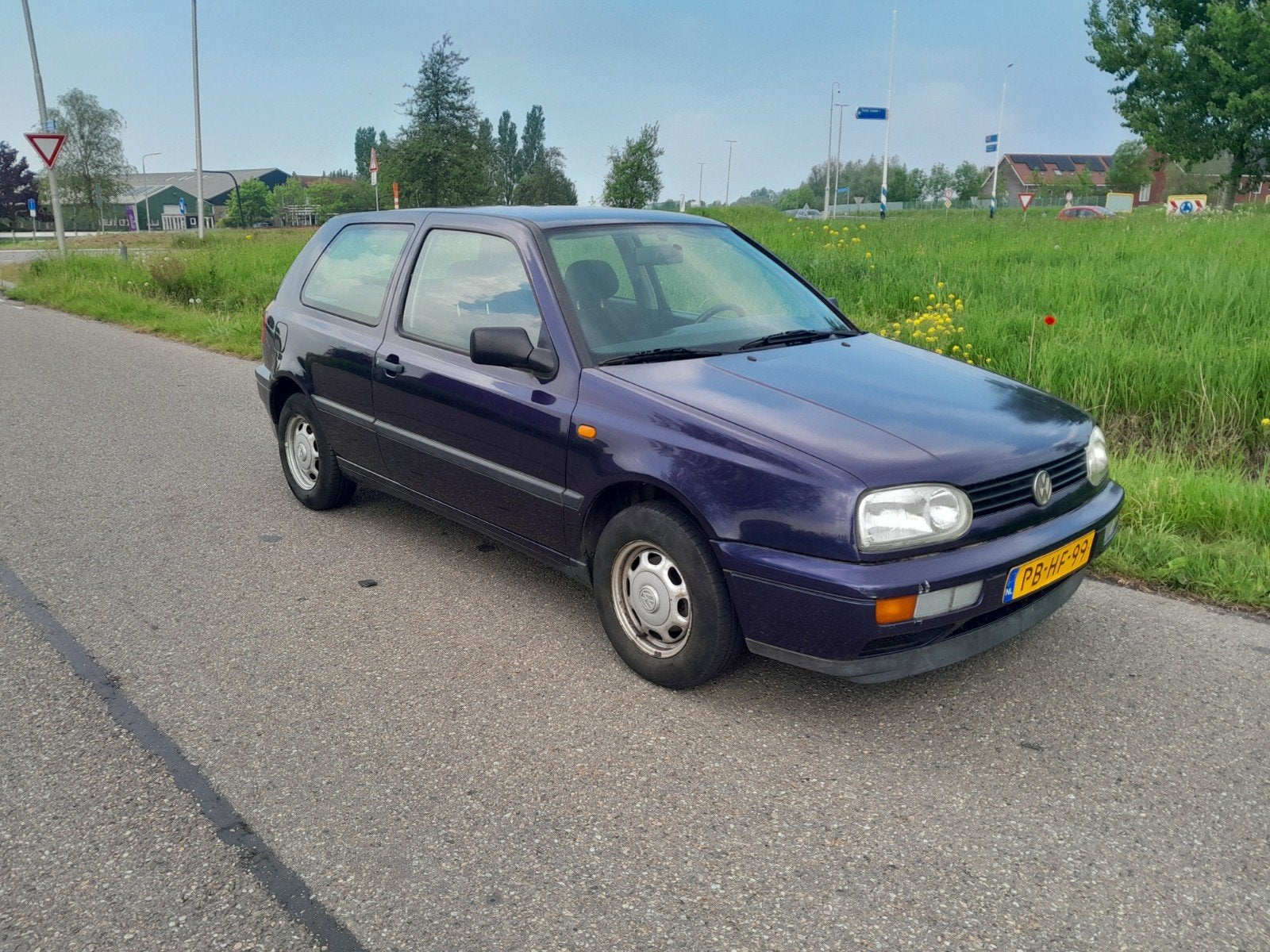 Volkswagen Golf 1.6 CL 55KW 1996 Blauw, Voorwielaandrijving, 4 cilinders, Blauw, 979 kg