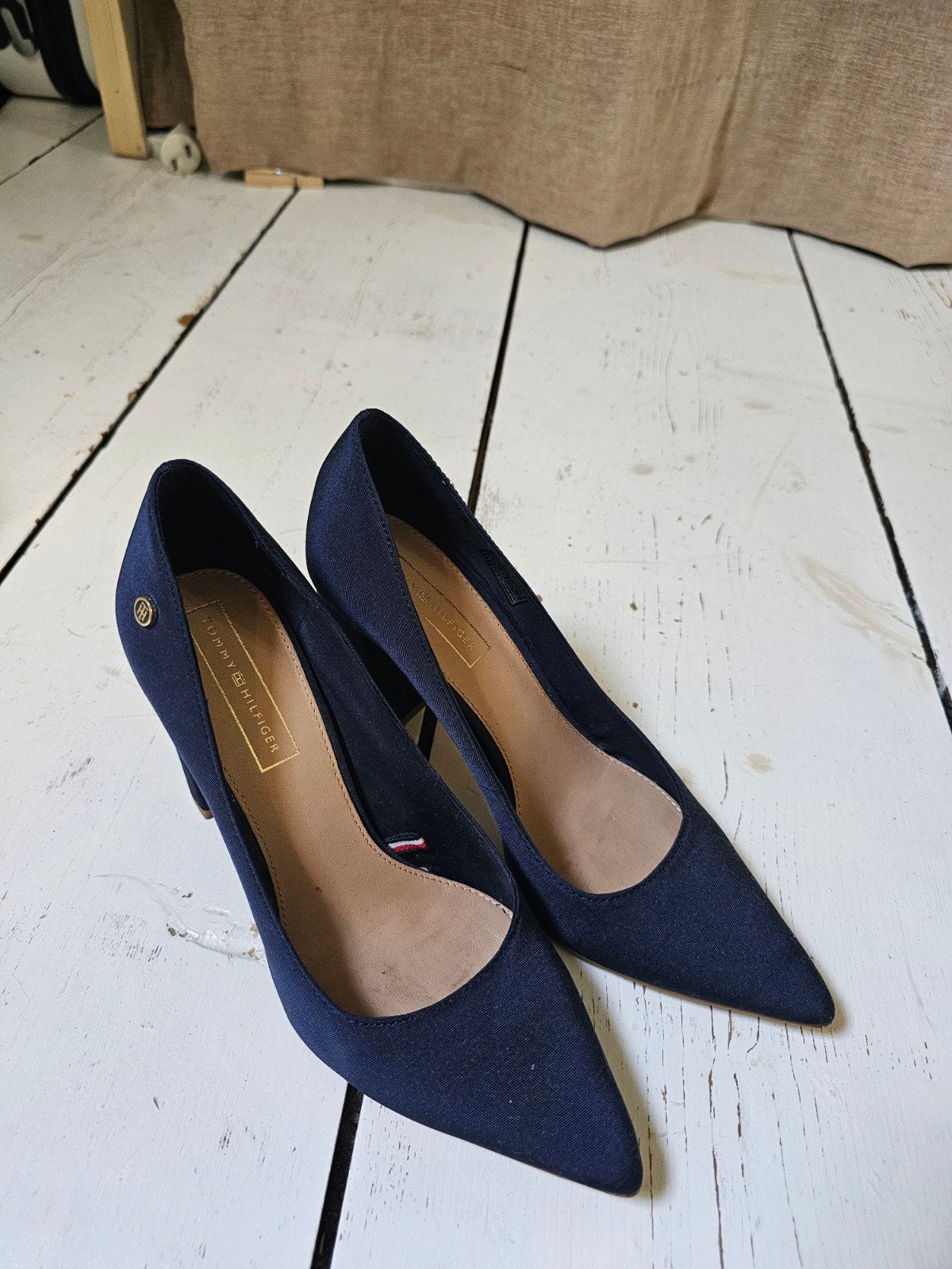 Tommy Hilfiger Pumps - Elegant en Comfortabel, Kleding | Dames, Blauw, Ophalen of Verzenden, Zo goed als nieuw, Espadrilles of Moccasins