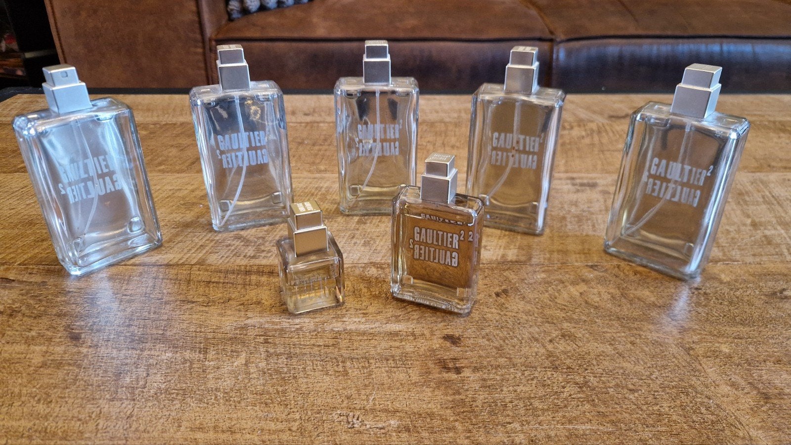 jean paul gaultier 2 verzameling, Ophalen of Verzenden, Gebruikt, Parfumfles