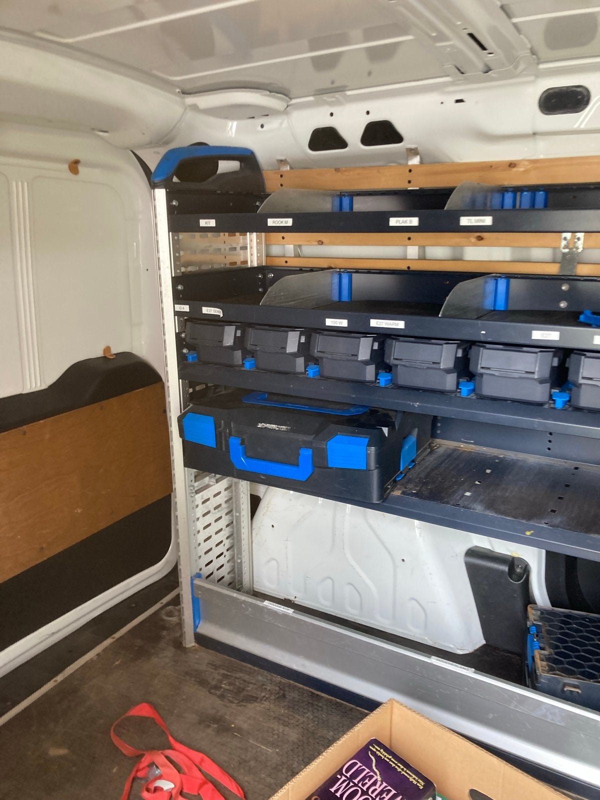 Bedrijfswageninrichting Sortimo Globelyst, Ophalen, Gebruikt, 120 tot 170 cm