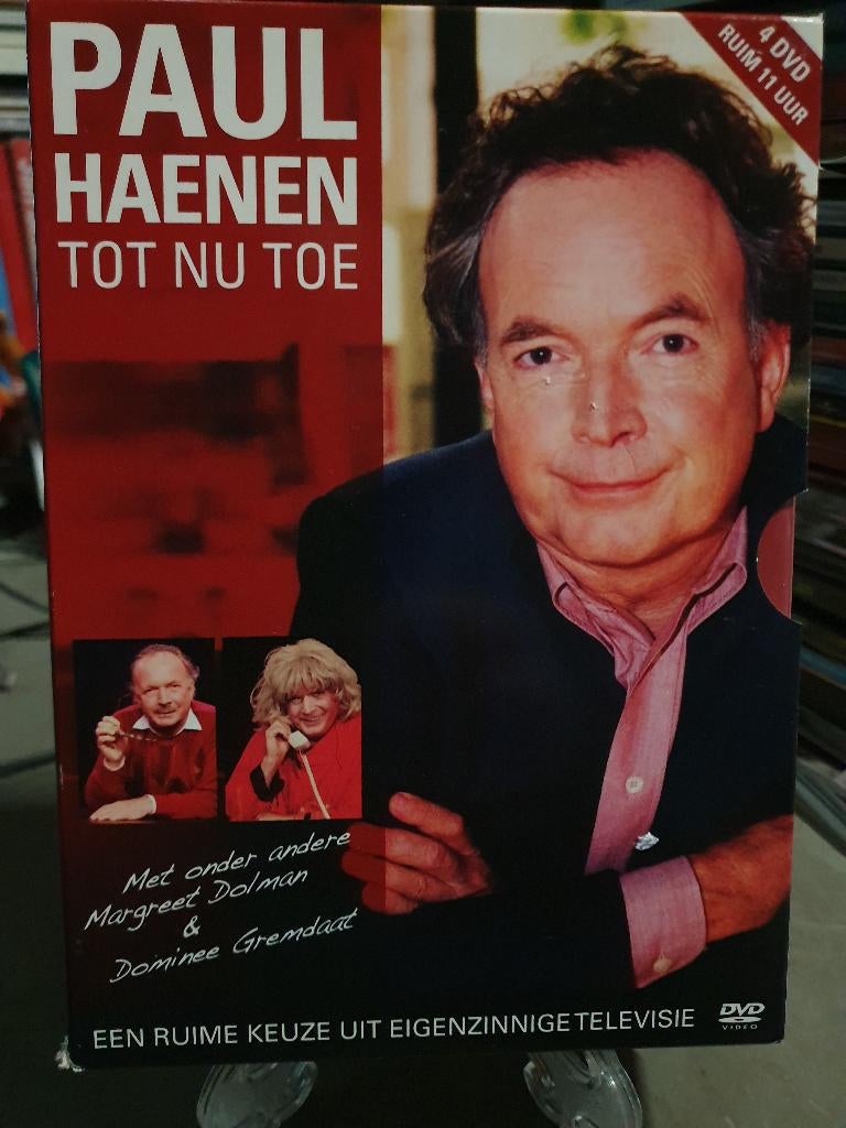 Paul Haenen - Tot nu toe (4 DVD), Alle leeftijden, Ophalen, Zo goed als nieuw, Stand-up of Theatershow
