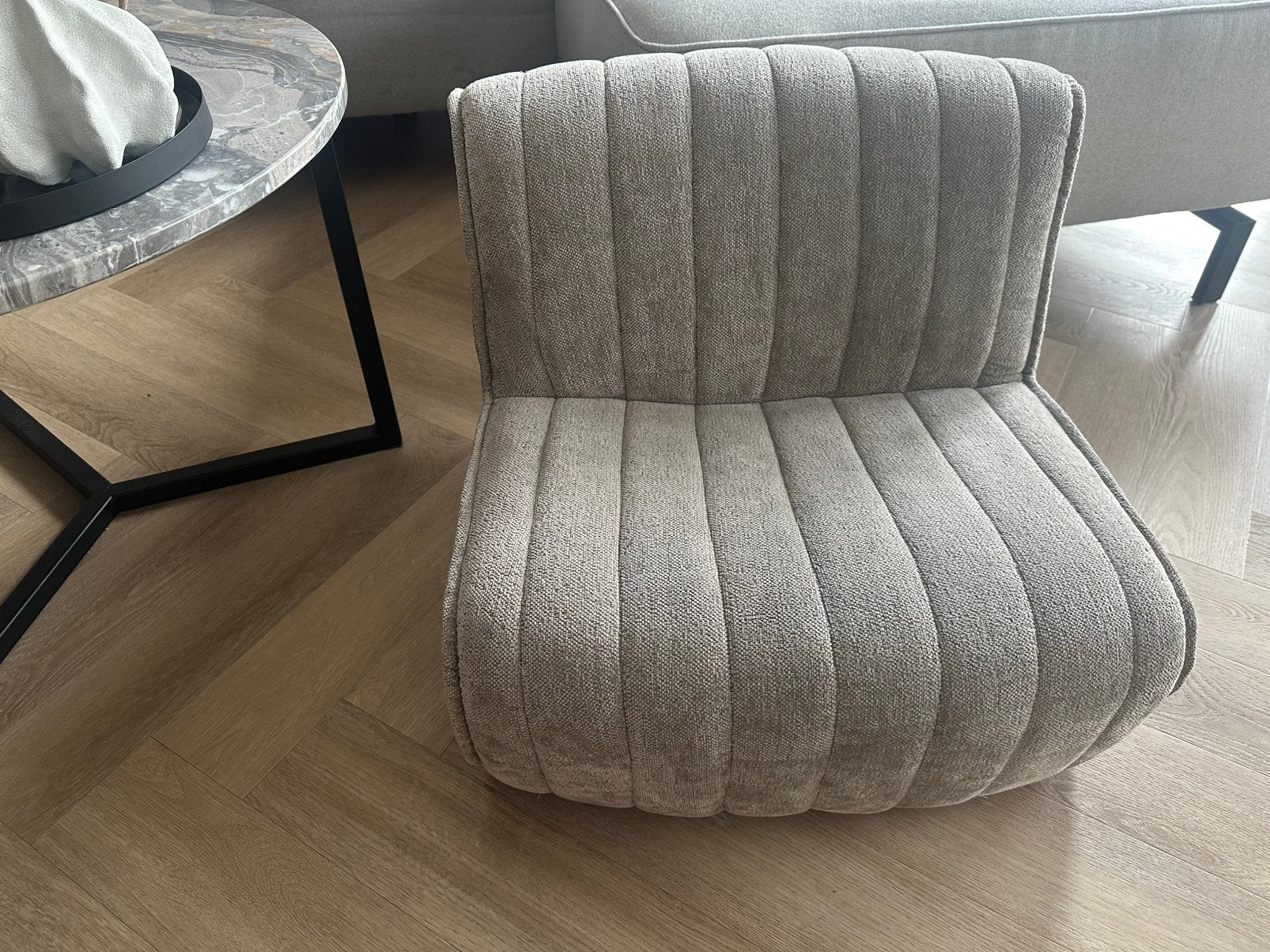 Kwantum Busto fauteuil + ook nog 1 nieuw in doos, Ophalen, Eenpersoons, 75 tot 100 cm, Zo goed als nieuw