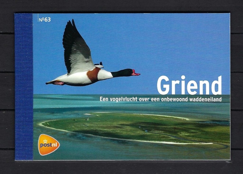 NVPH PR 63 Griend vogels van het Wad 10 x 1 Postfris, Postzegels en Munten, Ophalen of Verzenden, Na 1940, Postfris