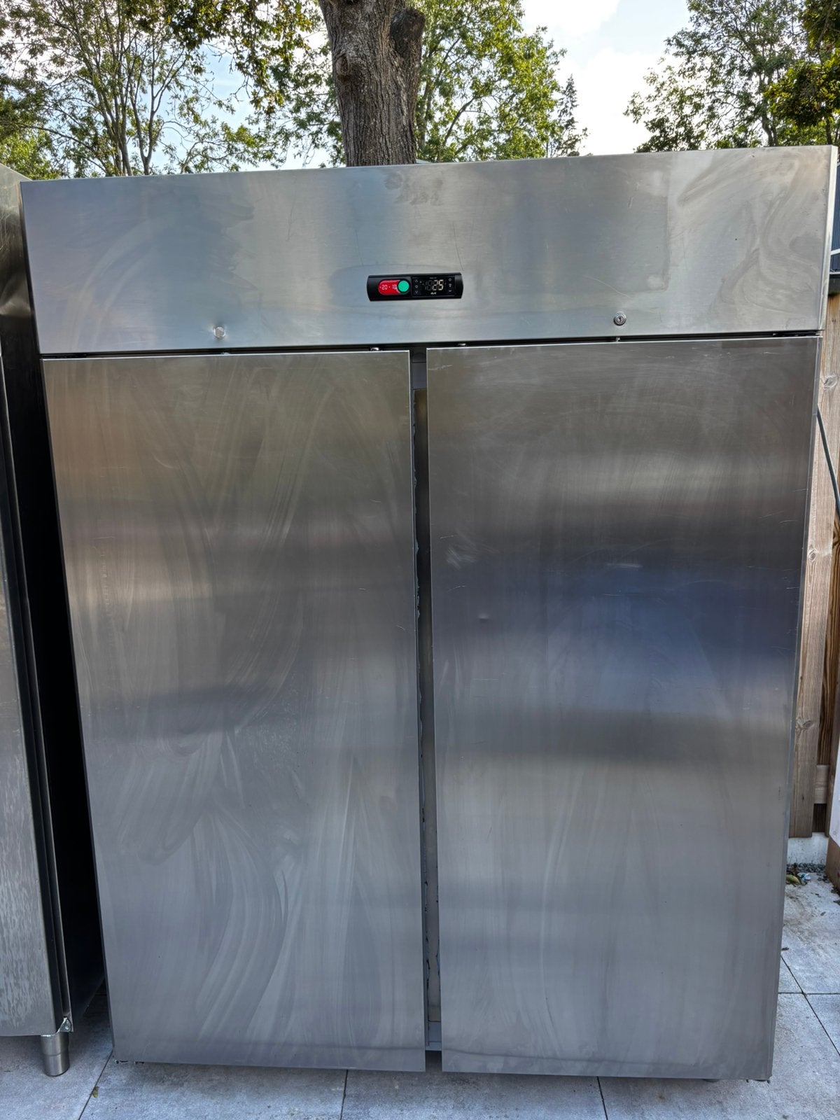 horeca vriezer catertech 1400 liter 2 deurs, Ophalen, Gebruikt, Koelen en Vriezen