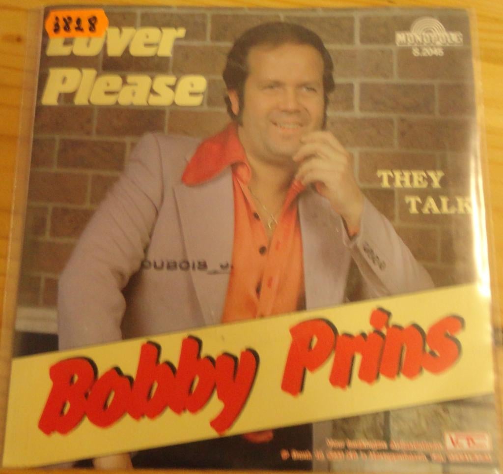Bobby Prins > Love please, Cd's en Dvd's, Gebruikt, 7 inch, Single, Ophalen of Verzenden