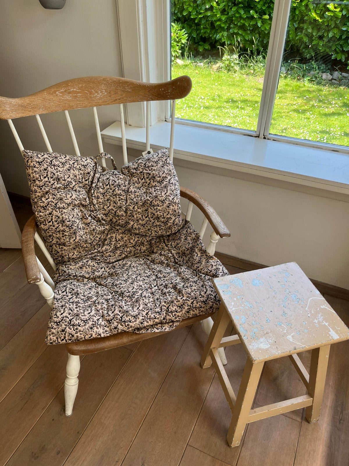 Brocante Houten Krukje, Ophalen