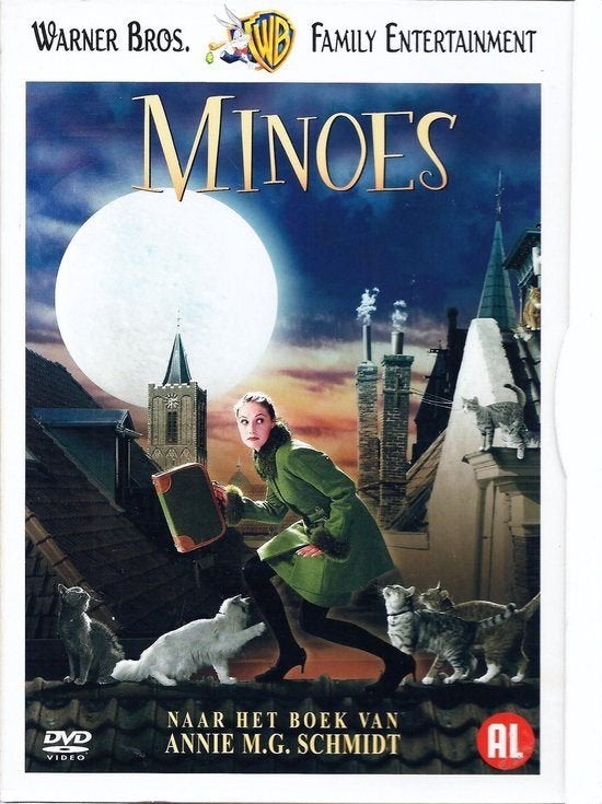 DVD: Minoes van Annie M.G. Schmidt, Avontuur, Alle leeftijden, Ophalen of Verzenden, Zo goed als nieuw